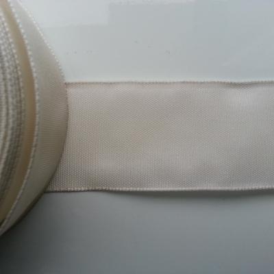 un mètre de ruban polyester ivoire  40mm (2)