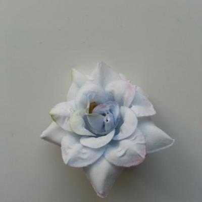 fleur en tissu de 40mm bleu ciel