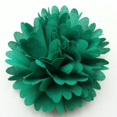 fleur mousseline 90mm vert
