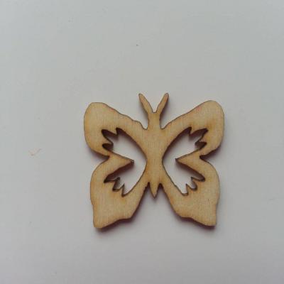 papillon  en bois naturel  25*25mm (1)