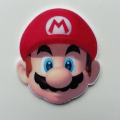 cabochon en résine super mario 40*45mm