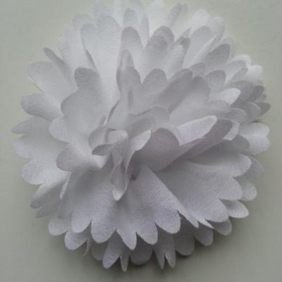 fleur mousseline 90mm blanc