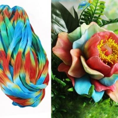 N0004 collant triple couleur  pour la création de fleurs, papillons, raquettes dragées