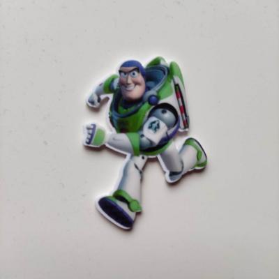 cabochon plat en résine  buzz l eclair toy story  30*45mm