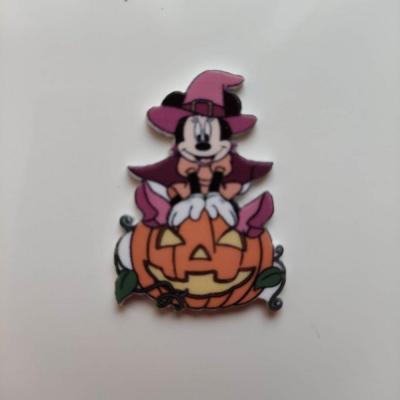 cabochon plat en résine halloween  minnie  25*35mm