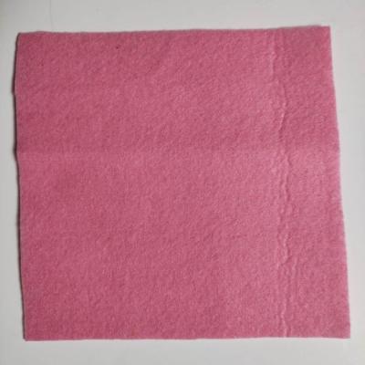 Feuille de feutrine  15 cm *15cm rose
