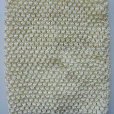 bustier tube crochet  pour tutu ivoire 25*30cm