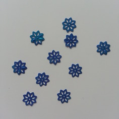 Autres accessoires bijoux lot de 10 sequins fleurs 10 mm bleu 8155272 20160628 1543026476 edb9d 236x236
