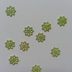 Autres accessoires bijoux lot de 10 sequins fleurs 10 mm vert 8155283 20160628 1544171c28 e7a12 236x236