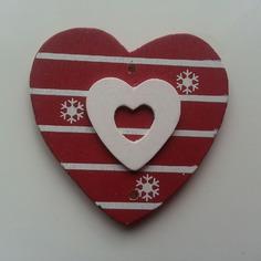 Bricolage coeur en bois rouge et blanc 70mm 8523721 deco fleur de s420b 5640a 236x236