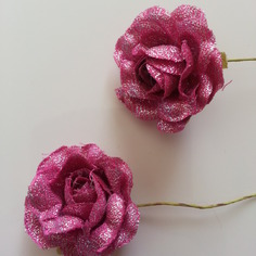 Decoration florale lot de 2 roses en tissu rose de 4cm 9158415 20170314 11042237d3 09b3d 236x236