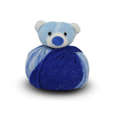 kit bonnet , doudou Top This de DMC ourson bleu