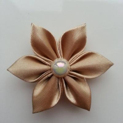 Fleur satin  5cm beige