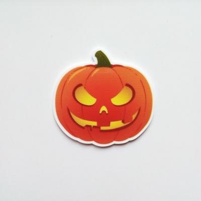 cabochon plat en résine  citrouille  halloween  42*40mm