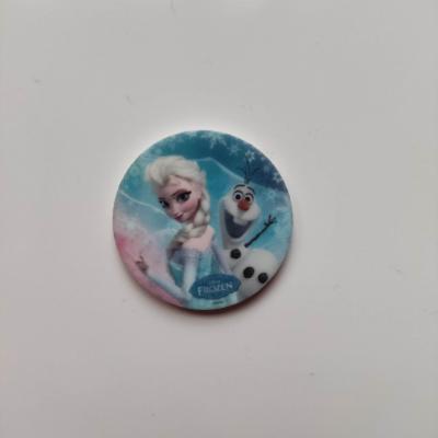 cabochon princesse elsa et olaf reine des neiges en resine 30mm