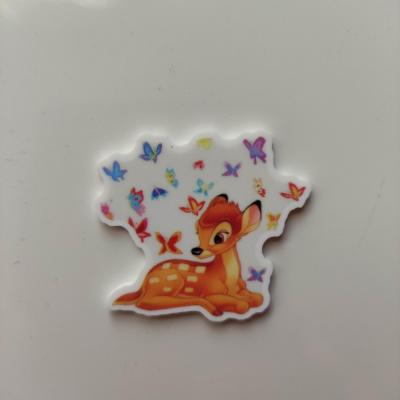 Cabochon en resine plat bambi 35*30mm