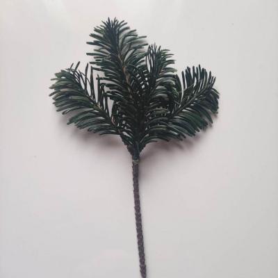tige branche de sapin trés réaliste pour décoration de noel  13*25cm